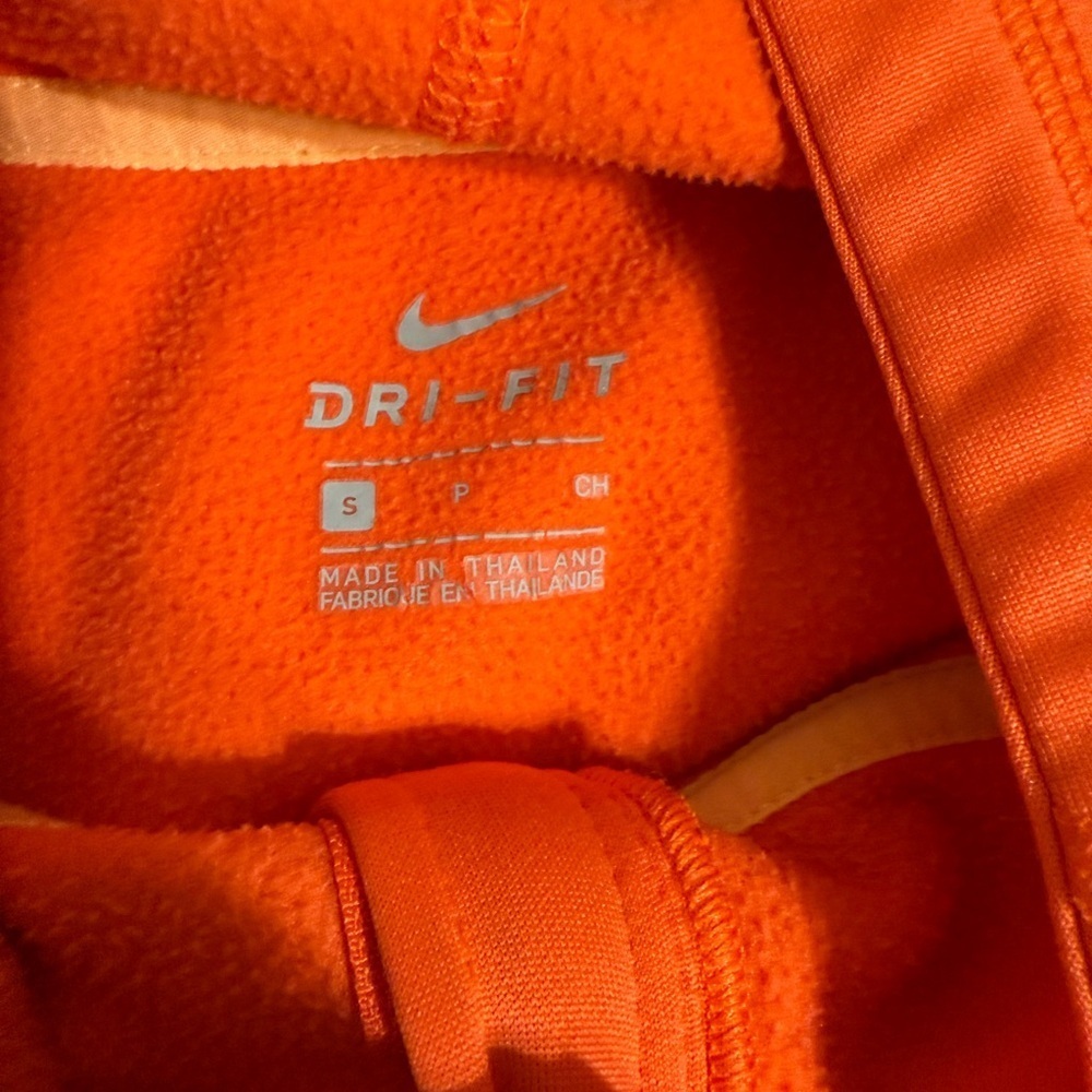 Nike Bright Orange Full-Zip Hoodie - Picture 5 of 11